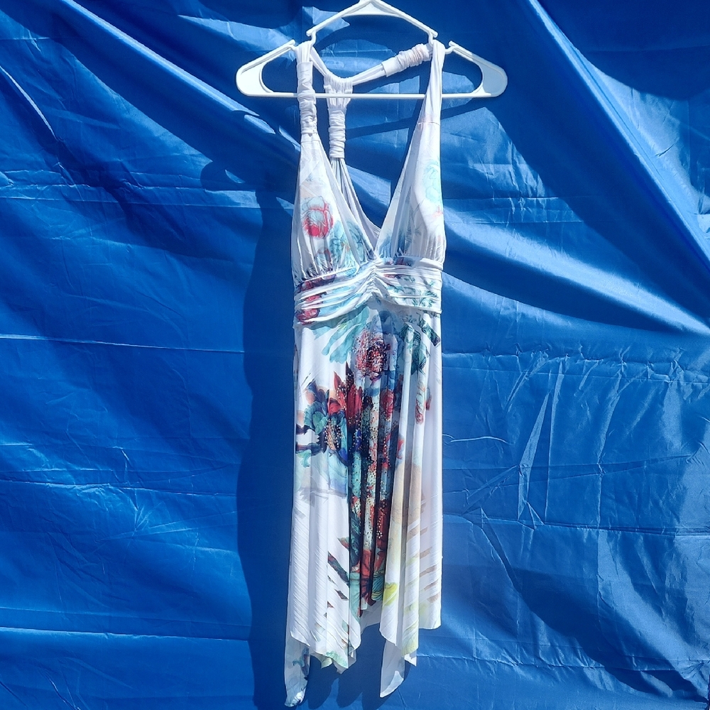 Floral Halter Dress